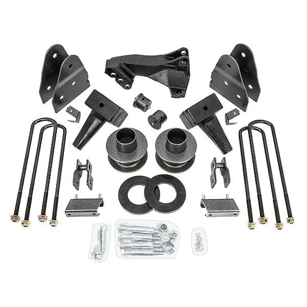 Rugged Off Road 3.50-Inch Suspension Lift Kit with 4-Inch Rear Lift Blocks (11-16 4WD F-250 Super Duty w/ 1-Piece Driveshaft)