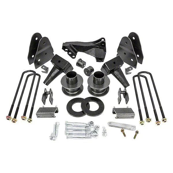 Rugged Off Road 3.50-Inch Suspension Lift Kit with 5-Inch Rear Lift Blocks (11-16 4WD F-250 Super Duty w/ 2-Piece Driveshaft)