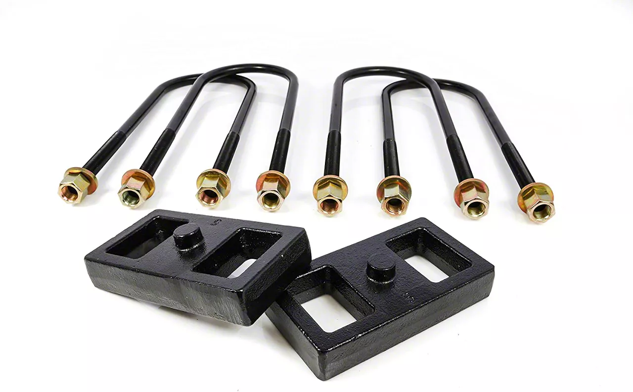 Rugged Off Road 1-Inch Rear Lift Block Kit (03-13 RAM 2500 w/o Overload Springs)