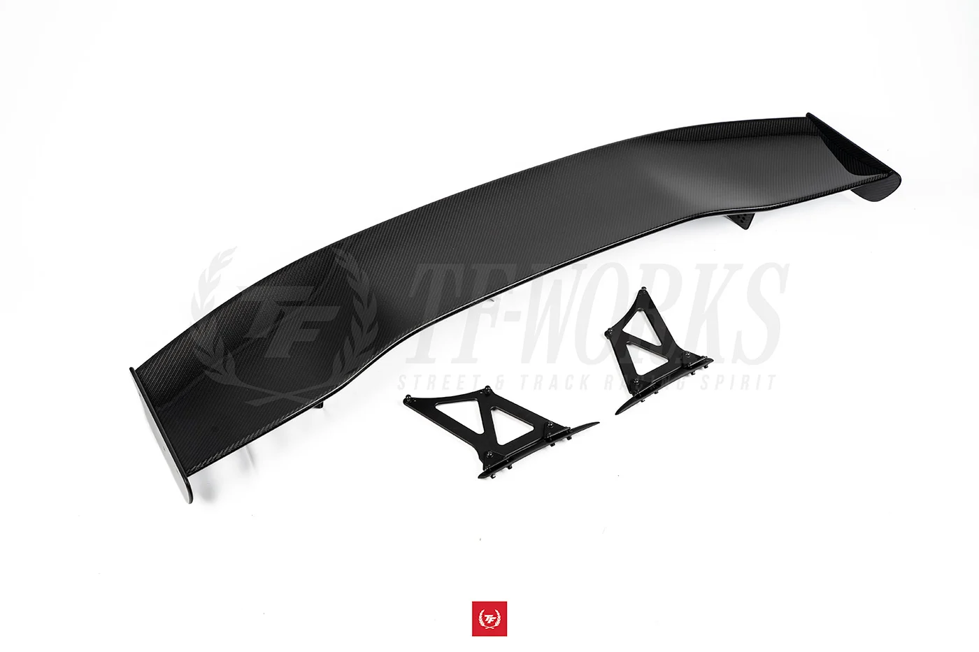 J's Racing 3D GT Wing (Type 1 / Wet Carbon / 1600mm) - Honda S2000 00-09