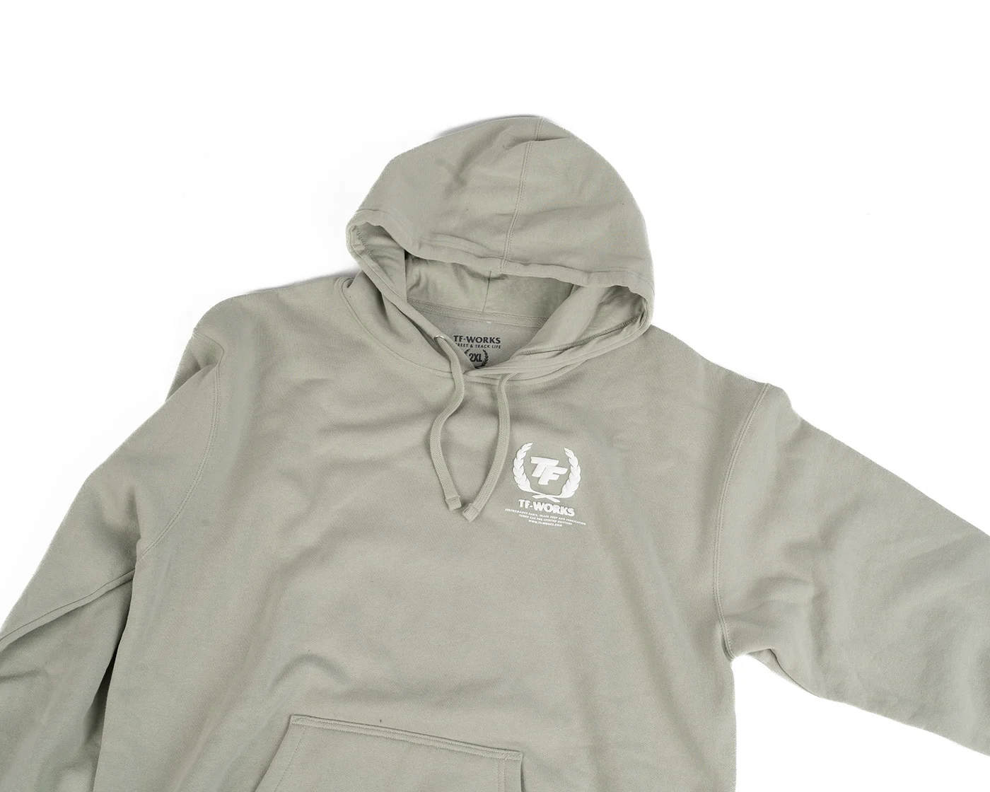 TF-Works Comfy Mid-weight Hoodie - SAGE