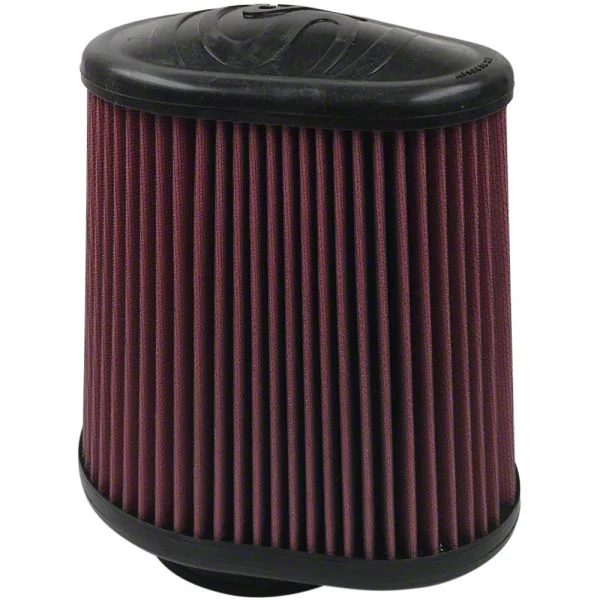 S&B Cold Air Intake Replacement Oiled Cleanable Cotton Air Filter (11-26 6.7L Powerstroke F-350 Super Duty; 23-26 7.3L F-350 Super Duty)