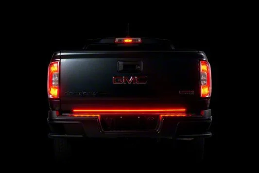 Putco Blade LED Tailgate Light Bar; 48-Inch; Red (17-19 F-250 Super Duty)