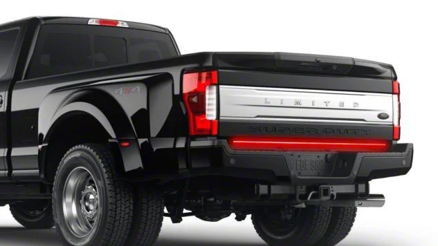 Putco Blade LED Tailgate Light Bar; 60-Inch; Red (17-19 F-250 Super Duty)