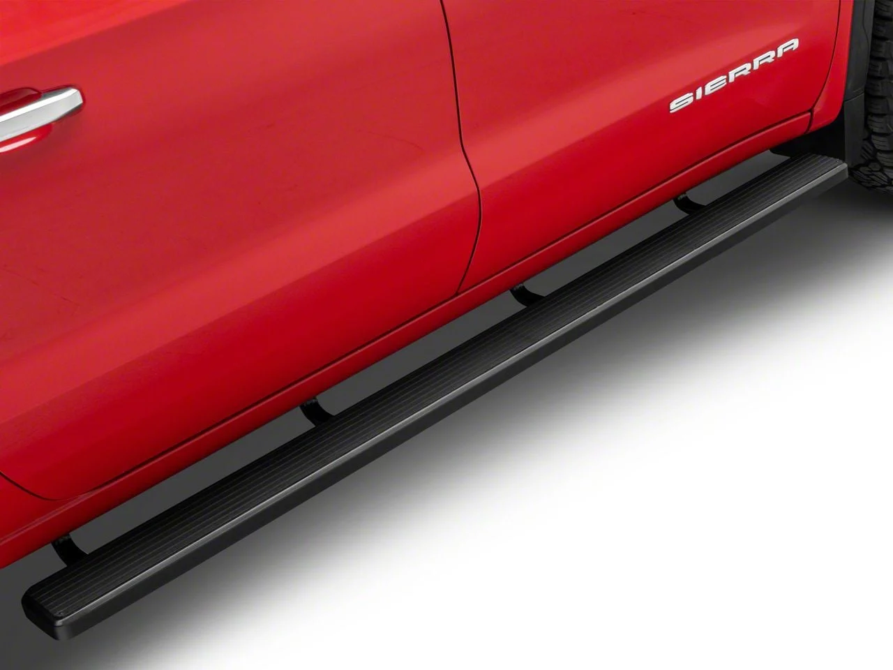 6-Inch iStep Running Boards; Black (19-26 Sierra 1500 Crew Cab)