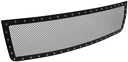 Grille; Rivet Style Mesh Main; Bolt-On (07-13 Sierra 1500)