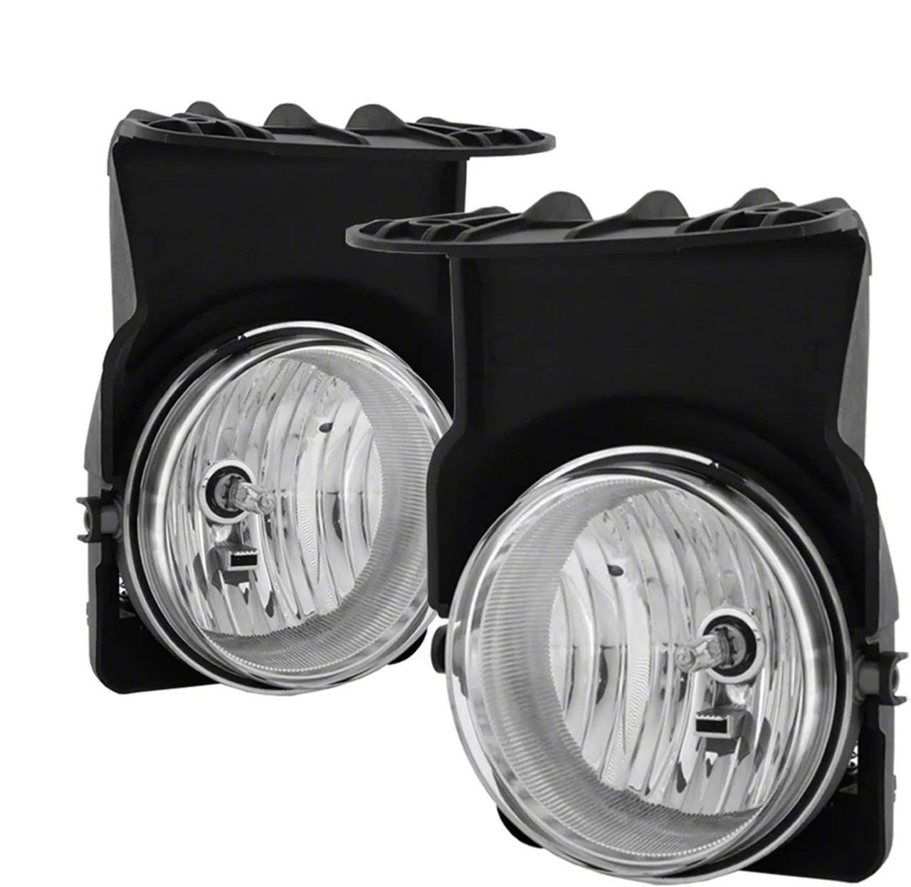 OEM Style Fog Lights without Switch; Clear (03-06 Sierra 1500)