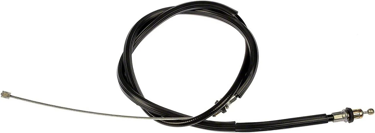 Rear Parking Brake Cable; Driver Side (05-06 Sierra 1500 Regular Cab w/ 8-Foot Long Box, Extended Cab, Crew Cab)