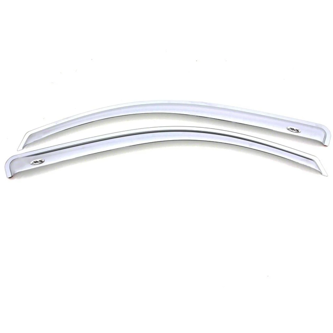 Ventvisor Window Deflectors; Front; Chrome (14-18 Sierra 1500 Regular Cab)