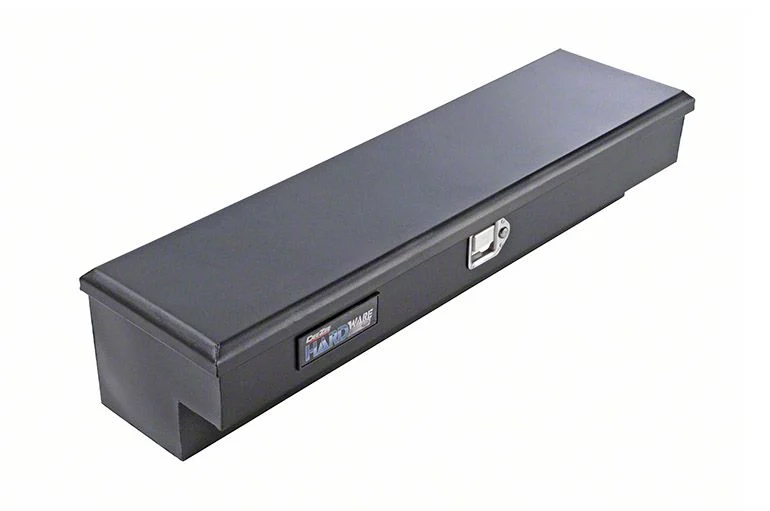 48-Inch HARDware Series Side Mount Tool Box; Textured Black (Universal; Some Adaptation May Be Required)