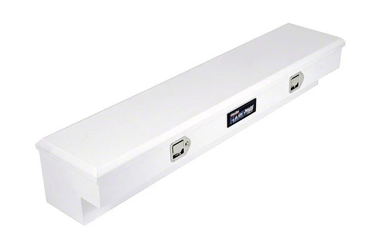 60-Inch HARDware Series Side Mount Tool Box; White (Universal; Some Adaptation May Be Required)