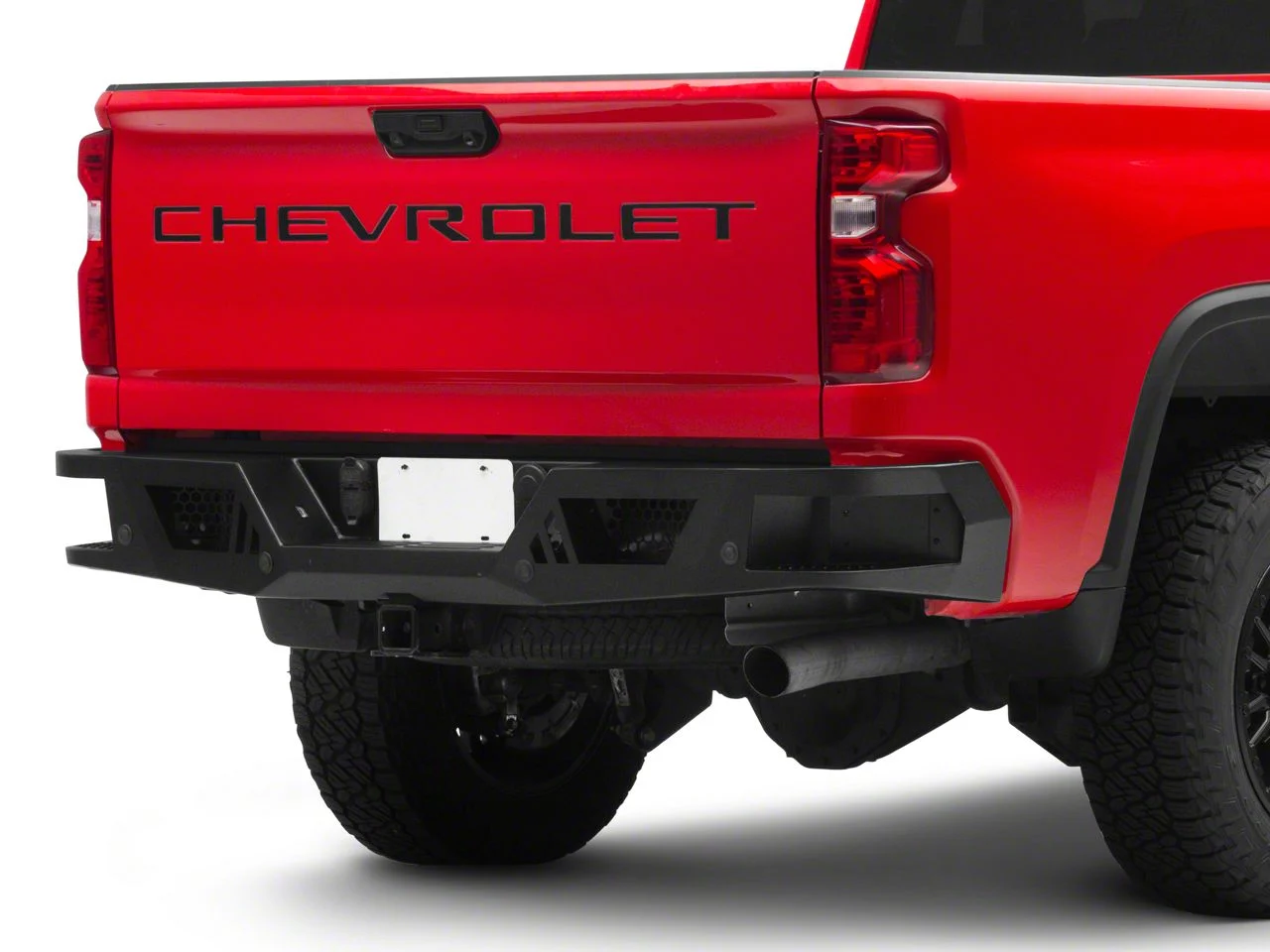 Heavy Duty Armour Rear Bumper (20-26 Sierra 2500 HD)