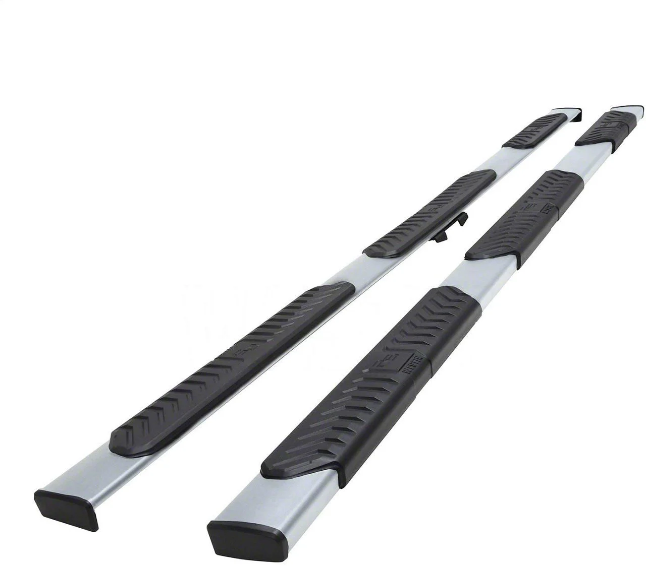 Westin R5 M-Series XD Wheel-to-Wheel Nerf Side Step Bars; Black (20-26 Sierra 2500 HD Crew Cab w/ 6.90-Foot Standard Box)