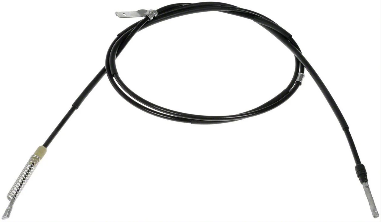 Rear Parking Brake Cable; Passenger Side (12-18 Sierra 2500 HD w/ 8-Foot Long Box)