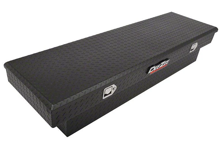 Red Label Series Single Lid Crossover Tool Box; Textued Black (Universal; Some Adaptation May Be Required)