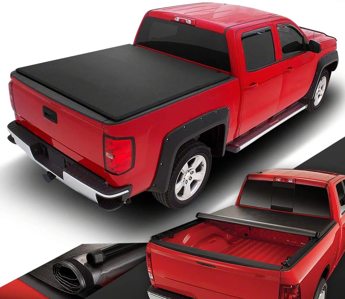 Roll-Up Tonneau Cover (15-19 Sierra 2500 HD w/ 8-Foot Long Box)