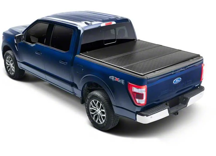 Hard Flush Mount Tri-Fold Tonneau Cover (20-26 Sierra 3500 HD w/ 6.90-Foot Standard Box)
