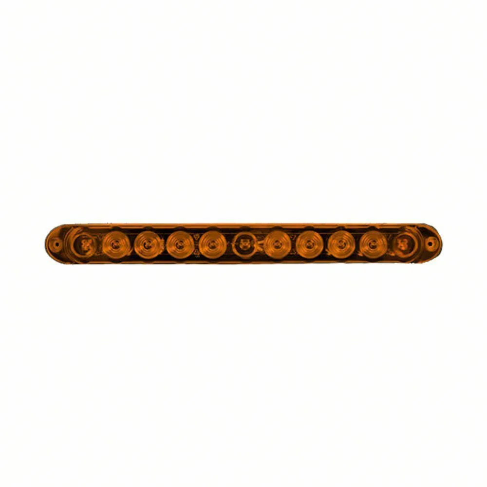 15-Inch Mini LED Tailgate Bar; Amber (Universal; Some Adaptation May Be Required)