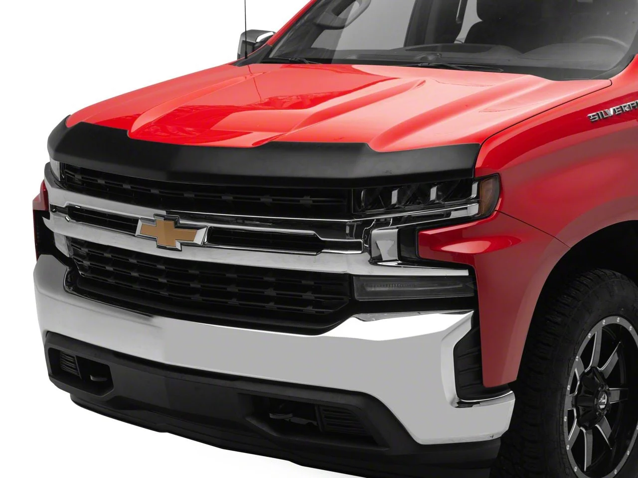 Aeroskin Hood Protector; Matte Black (19-26 Silverado 1500, Excluding 22-26 Trail Boss & ZR2)