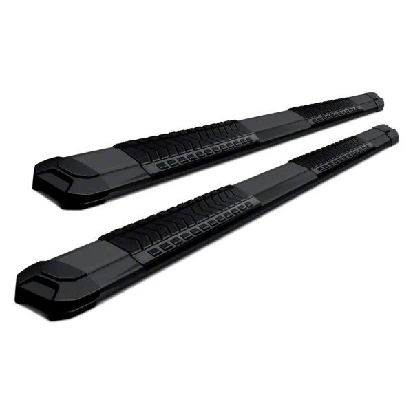 Cutlass Running Boards; Black (07-18 Silverado 1500 Crew Cab)