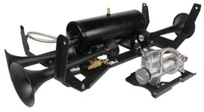 Kleinn Direct Fit Onboard Air System and Model 730 Demon Triple Train Horn (07-13 Silverado 1500; 16-18 Silverado 1500)