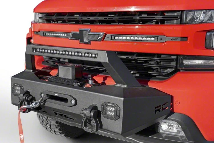 Rough Country EXO Winch Mount System (19-26 Silverado 1500)