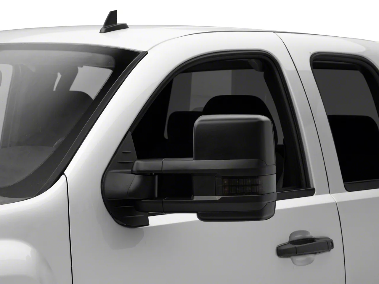 G2 Powered Heated Telescoping Mirrors with Smoked LED Turn Signals (07-13 Silverado 1500)