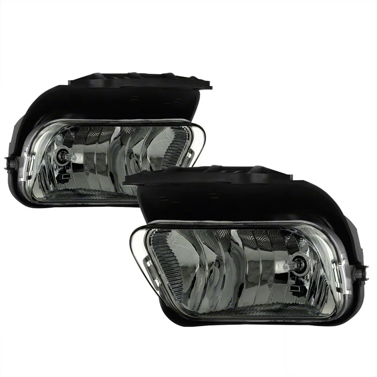 OEM Style Fog Lights without Switch; Smoked (03-06 Silverado 1500)