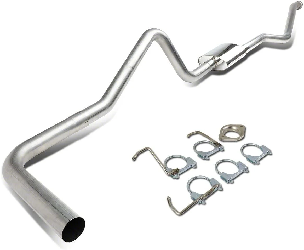 Single Exhaust System; Side Exit (03-06 6.0L Silverado 1500)