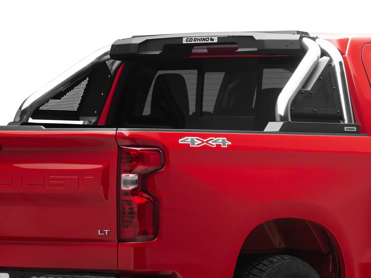Go Rhino Sport Bar 2.0 Roll Bar; Polished (19-26 Silverado 1500)