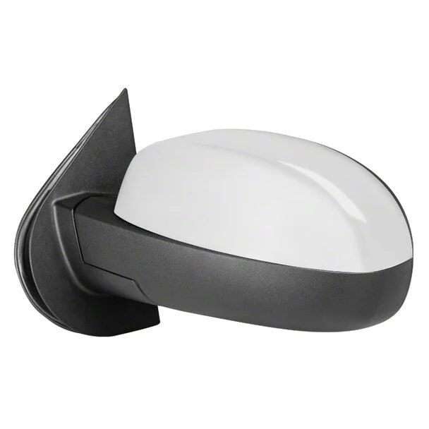 Powered Heated Towing Mirror with LED Turn Signal; Driver Side (07-13 Silverado 1500)