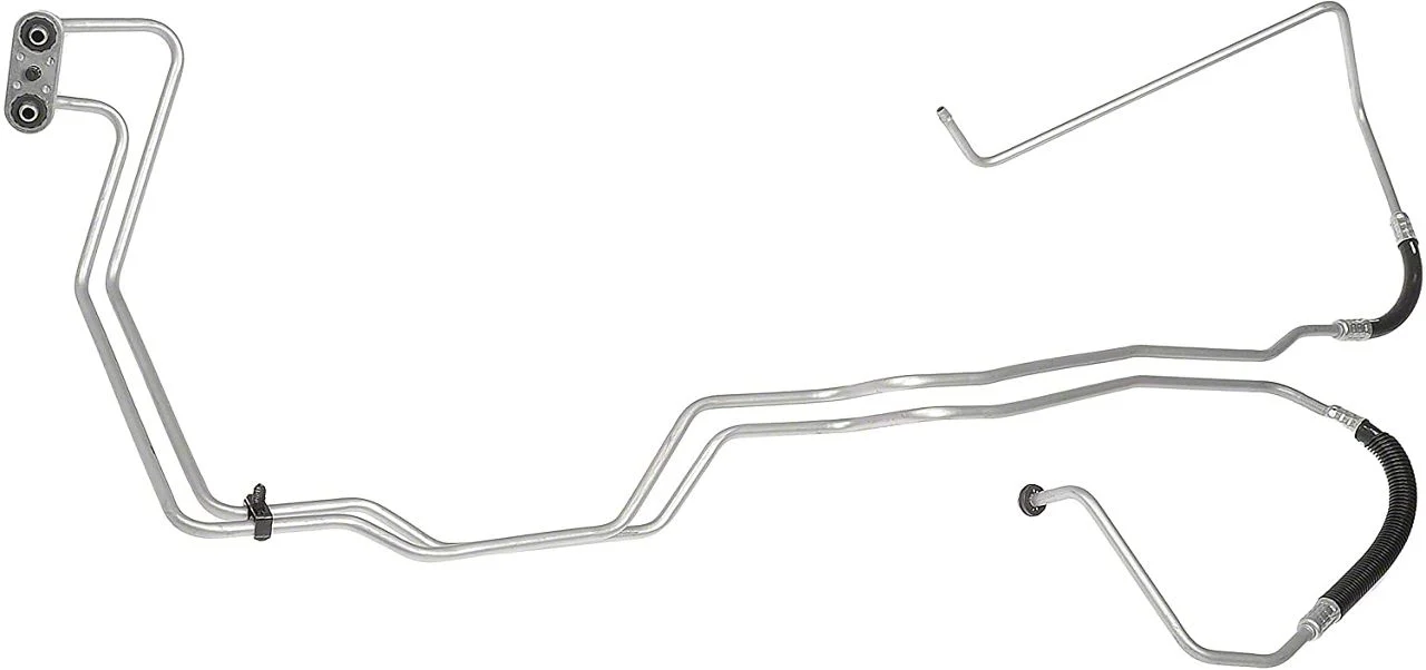 Automatic Transmission Oil Cooler Hose Assembly; Inlet and Outlet (07-10 Silverado 2500 HD)