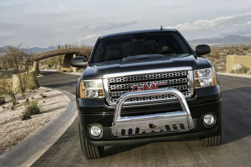 Bull Bar; Stainless Steel (11-19 Silverado 2500 HD)