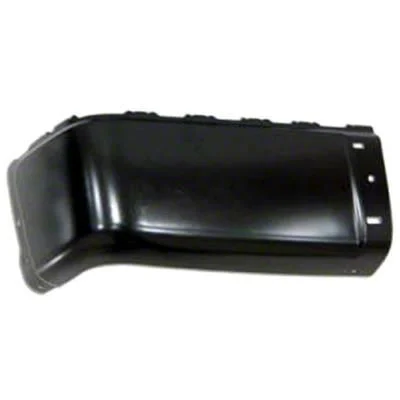 Replacement Bumper Extension; Rear Driver Side Outer (09-13 Silverado 2500 HD)