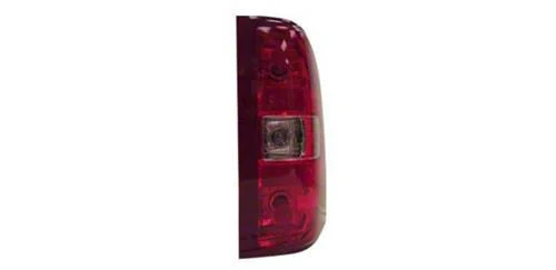 CAPA Replacement Tail Light; Chrome Housing; Red/Clear Lens; Passenger Side (07-14 Silverado 2500 HD)