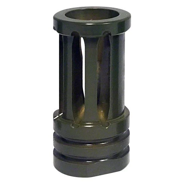 A2 Design AR-15 Rifle Barrel Antenna Tip Flash Hider; Olive Drab/Army Green (Universal; Some Adaptation May Be Required)