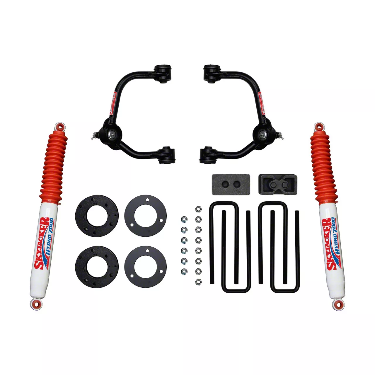 SkyJacker 3-Inch Suspension Lift Kit with Hydro 7000 Shocks (14-20 4WD F-150 SuperCab, SuperCrew, Excluding Raptor)
