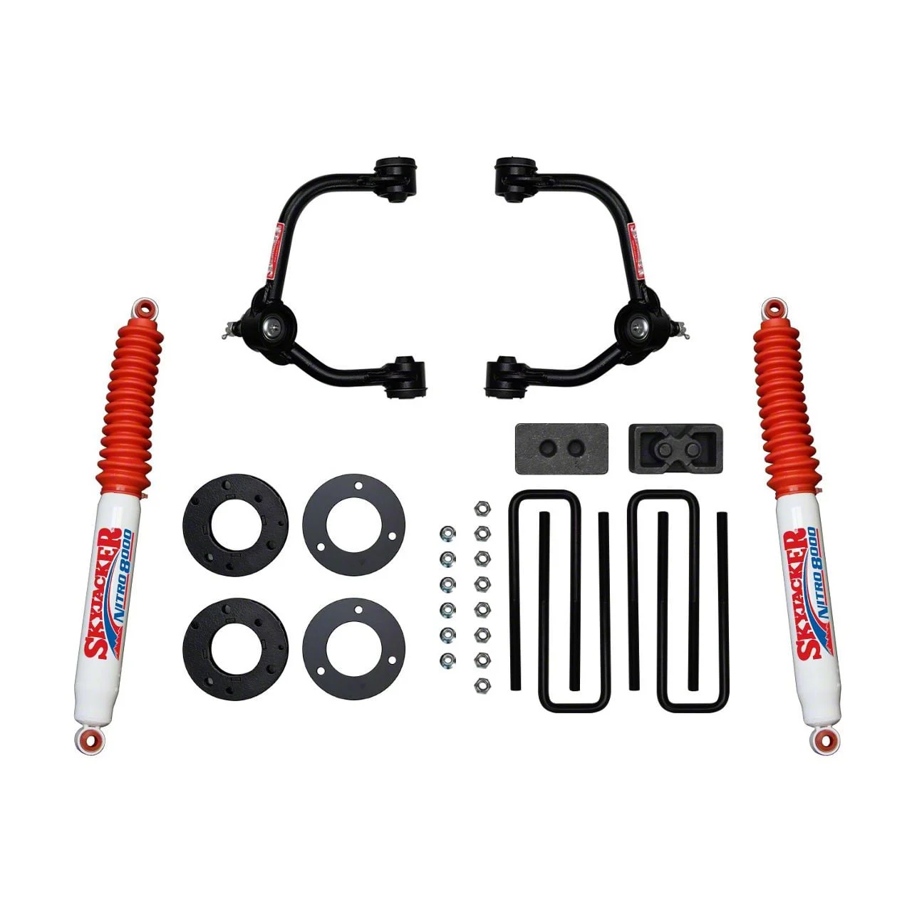 SkyJacker 3-Inch Suspension Lift Kit with Nitro 8000 Shocks (09-13 F-150, Excluding Raptor)