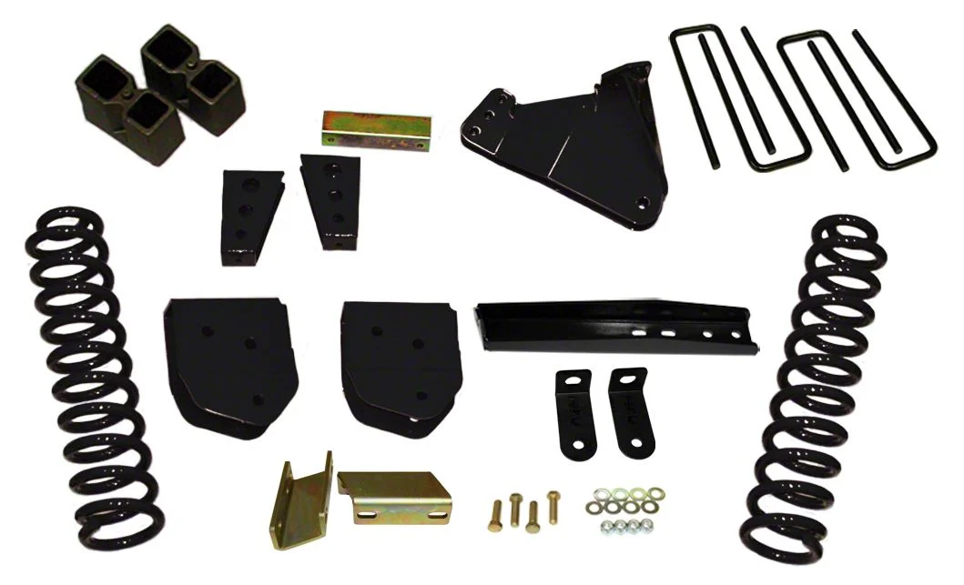 SkyJacker 4-Inch Suspension Lift Kit with Nitro Shocks (11-16 4WD 6.7L Powerstroke F-350 Super Duty)