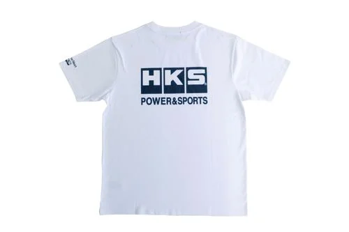 HKS T-SHIRT POWER&SPORTS WHITE