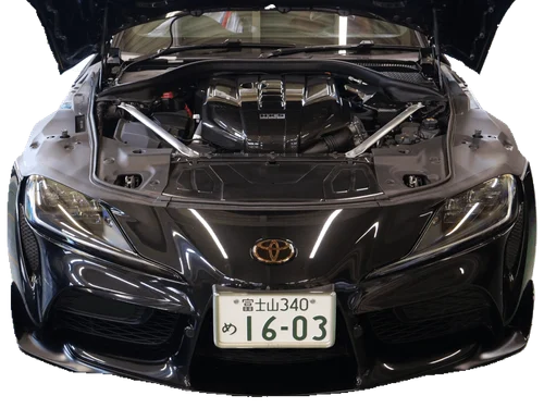 HKS CARBON ENGINE COVER for GR SUPRA
