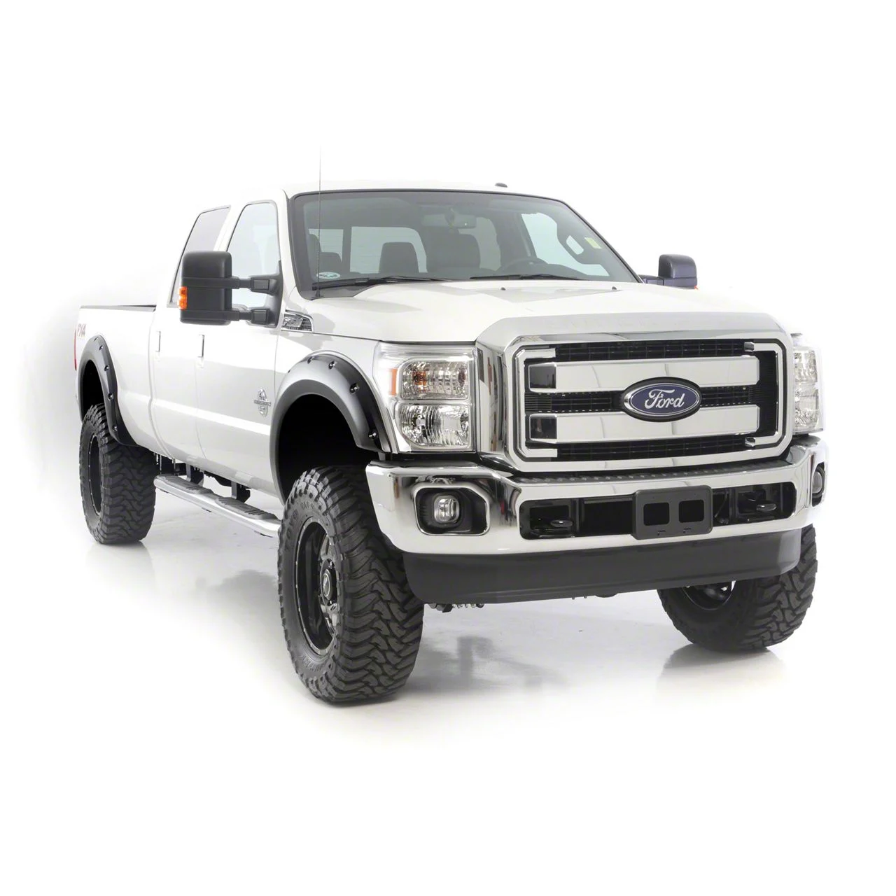 Smittybilt M1 Bolt-On Fender Flares; Black (11-16 F-350 Super Duty)