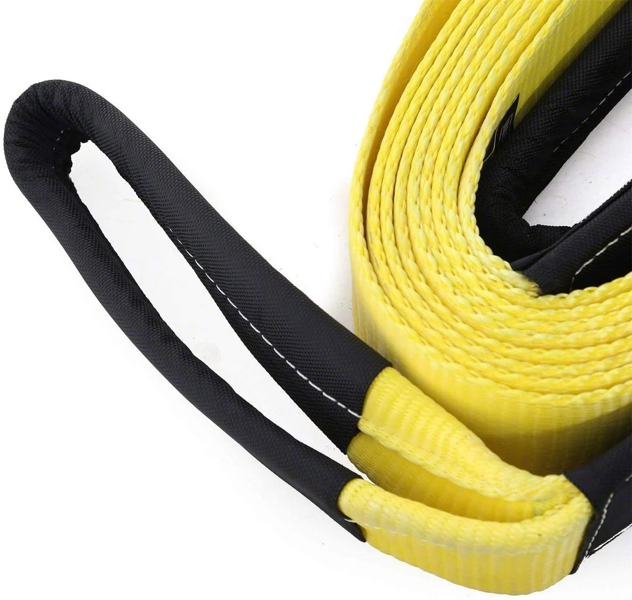 Smittybilt Recovery Tow Strap; 4-Inch Wide; 20-Feet; 40,000-Pound Weight Rating