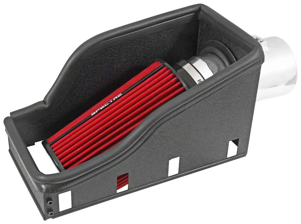 Spectre Performance Cold Air Intake; Polished (11-16 6.7L Powerstroke F-350 Super Duty)