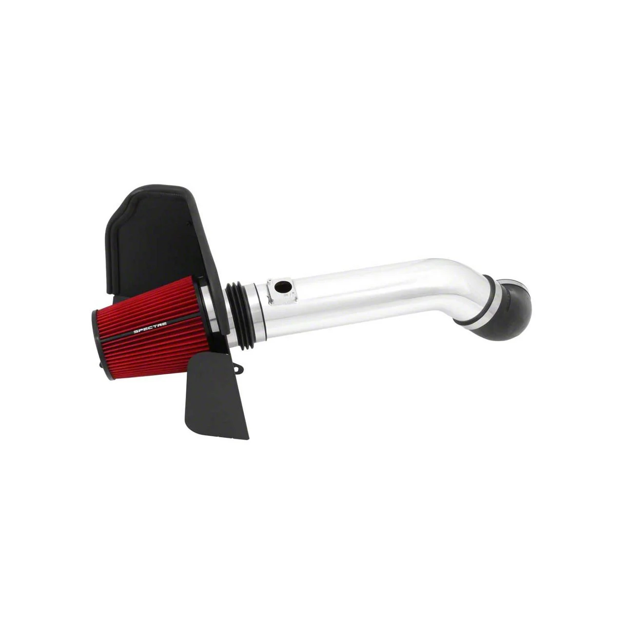 Spectre Performance Cold Air Intake with Red Filter; Polished (11-13 6.0L Sierra 2500 HD)