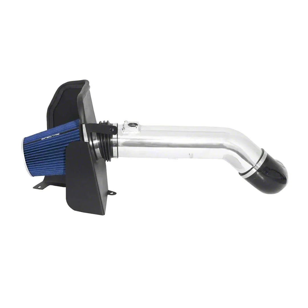 Spectre Performance Cold Air Intake with Blue Filter; Polished (09-14 Tahoe)