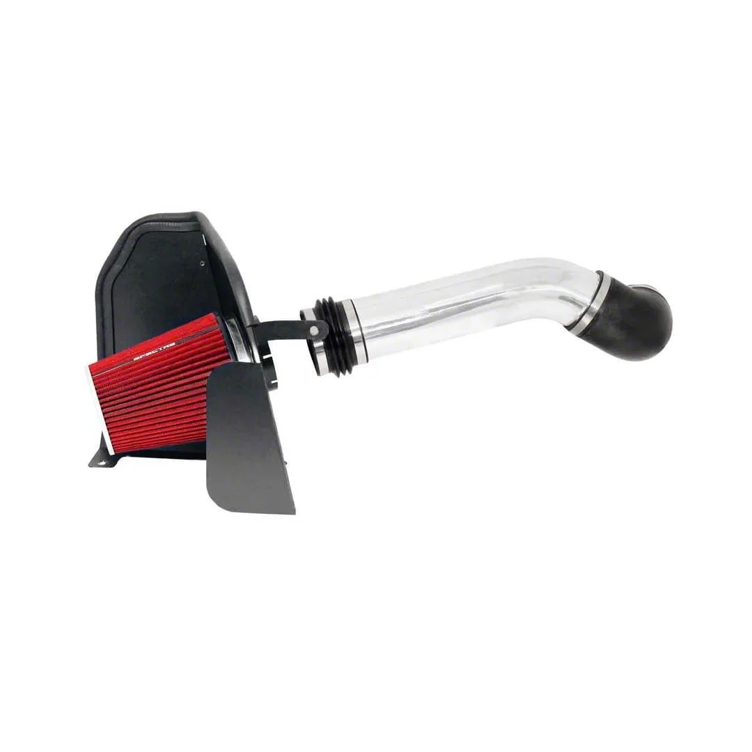 Spectre Performance Cold Air Intake with Red Filter; Polished (07-08 Tahoe)