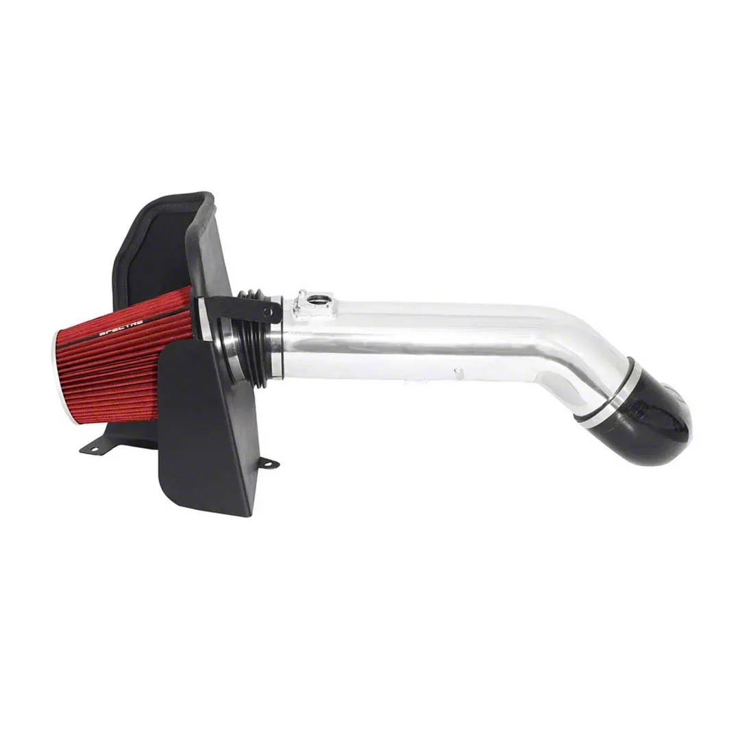 Spectre Performance Cold Air Intake with Red Filter; Polished (09-14 Tahoe)