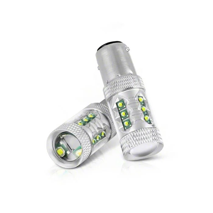 CREE Chip Machine-Soldered Bulbs; White 5500K; 1157/BAY15D