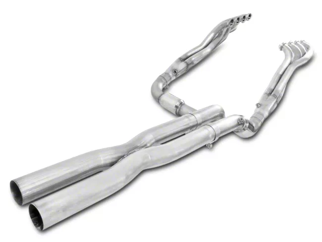 Stainless Works 1-7/8-Inch Headers with Catted X-Pipe; Performance Connect (14-18 5.3L, 6.2L Silverado 1500)